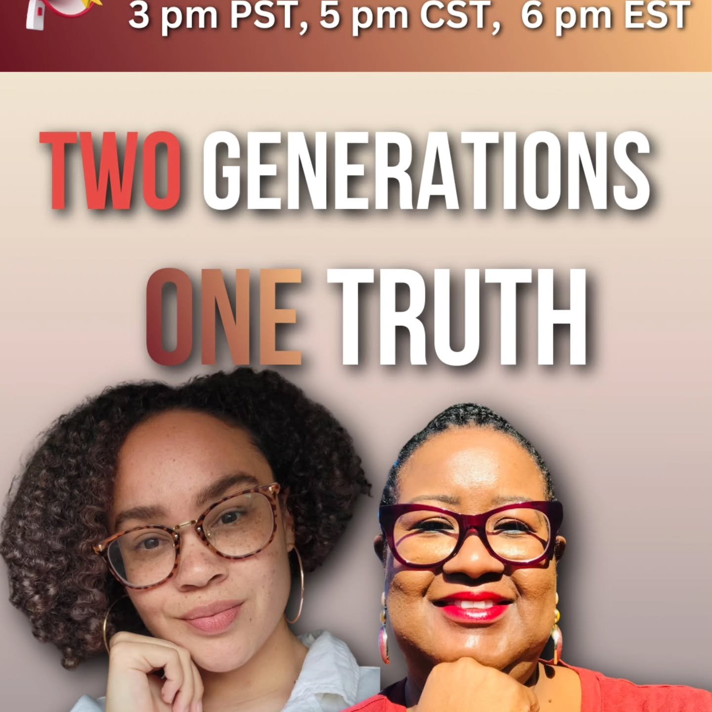 What's the power of intergenerational knowledge sharing? So excited to join @thecoletteelizabeth on her YouTube channel (it's her birthday 🎉🎉🎉) today, 1/28 @ 6pm ET/3pm PT to chat about this topic. 

Tap the link in my stories to join us 🤎

#sist