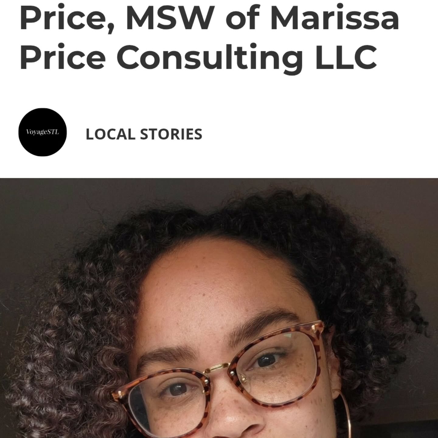 Hometown feature 🥹🤎

I&rsquo;m so honored to be featured by Voyage STL &mdash; especially as someone born and raised in St. Louis, MO. Getting to share my journey from social work and economic development into healing-centered, liberatory coaching 