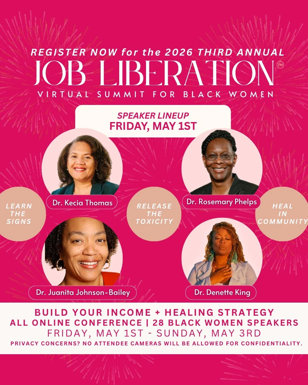 Over the course of three days, we&rsquo;ll be moving through something deeply intentional.

From understanding what you&rsquo;ve experienced, to exploring your options, to building what&rsquo;s next. We're going to walk with you as you envision your 