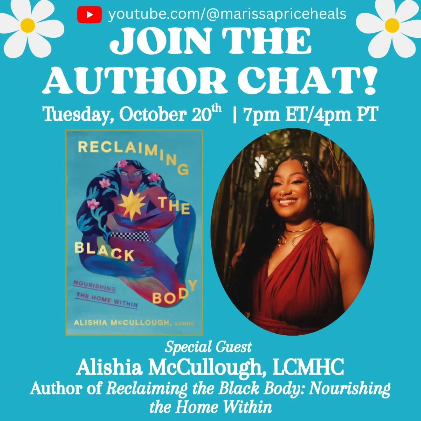 What would it mean to stop treating our bodies like problems we need to constantly "fix" and start loving them for carrying us through this life?

I'm so excited to be sitting down with Alishia McCullough, LCMHC, educator, healer, cultural 
