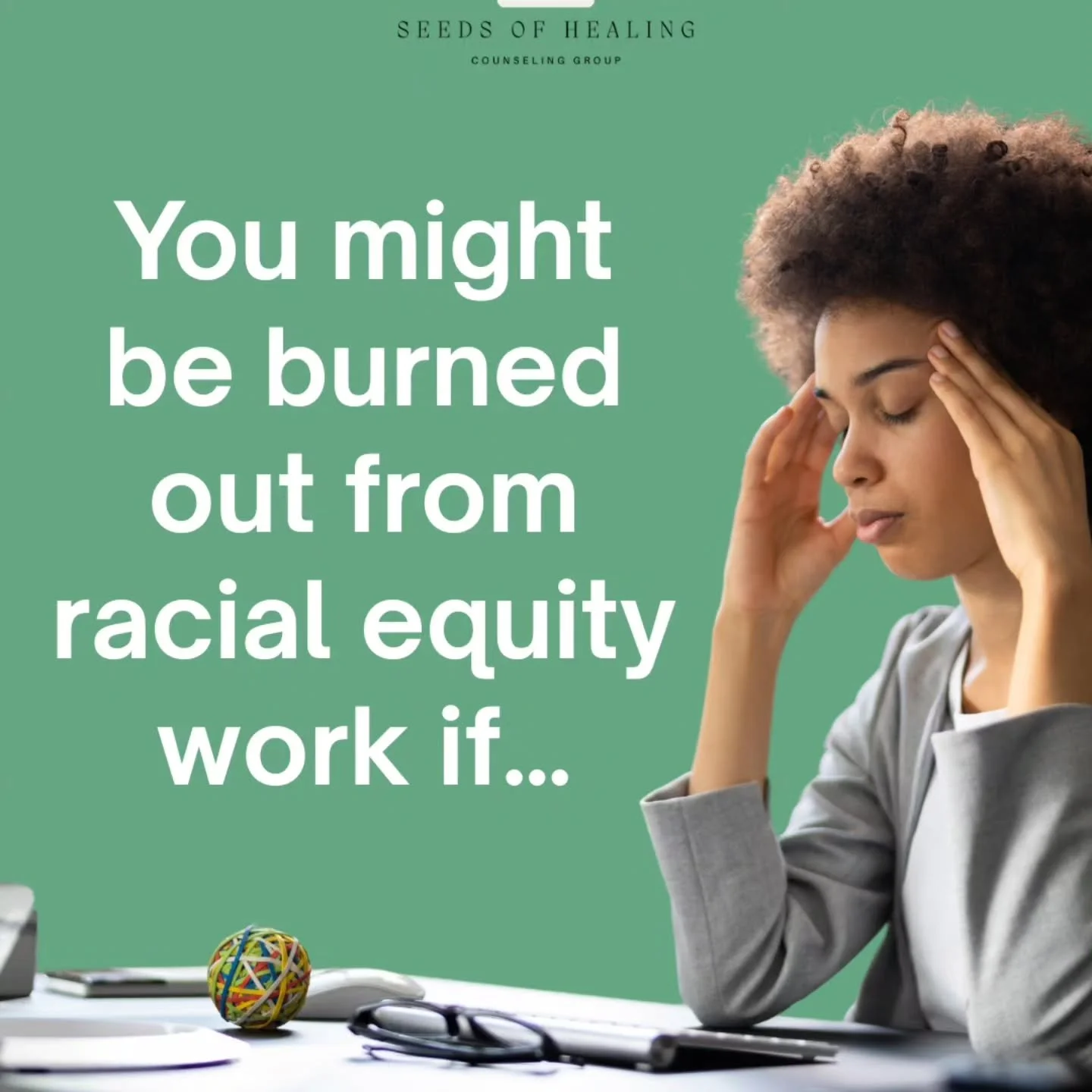 There&rsquo;s a particular kind of exhaustion that can come from doing work you deeply believe in while being harmed by the very systems you&rsquo;re trying to change. Ask me how I know!

Maybe you work in DEI, racial equity, higher education, philan