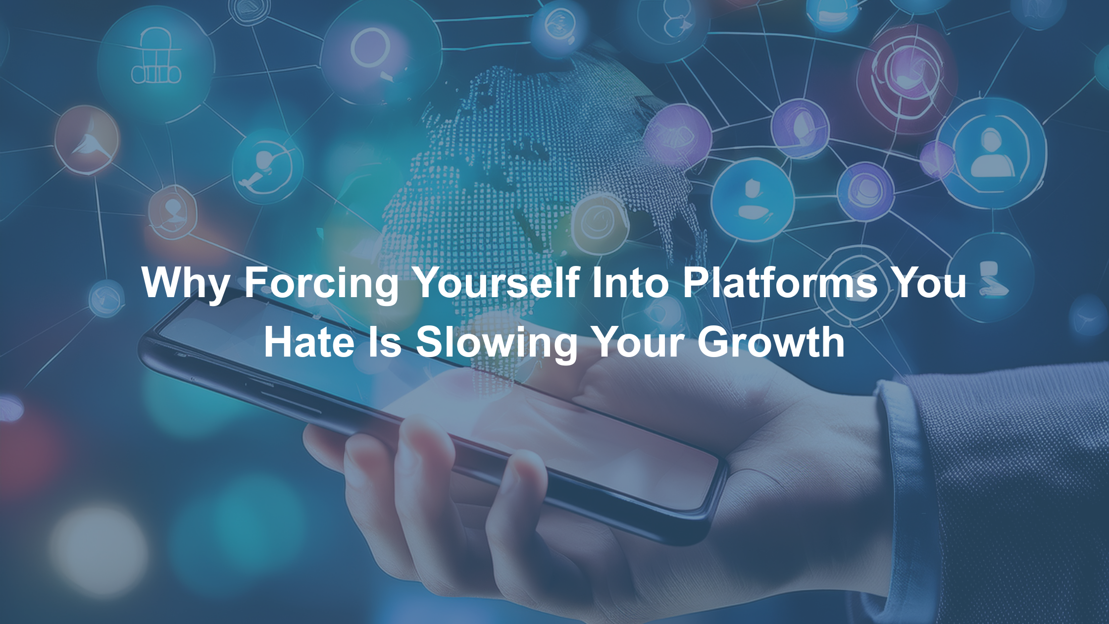 Why Forcing Yourself Into Platforms You Hate Is Slowing Your Growth