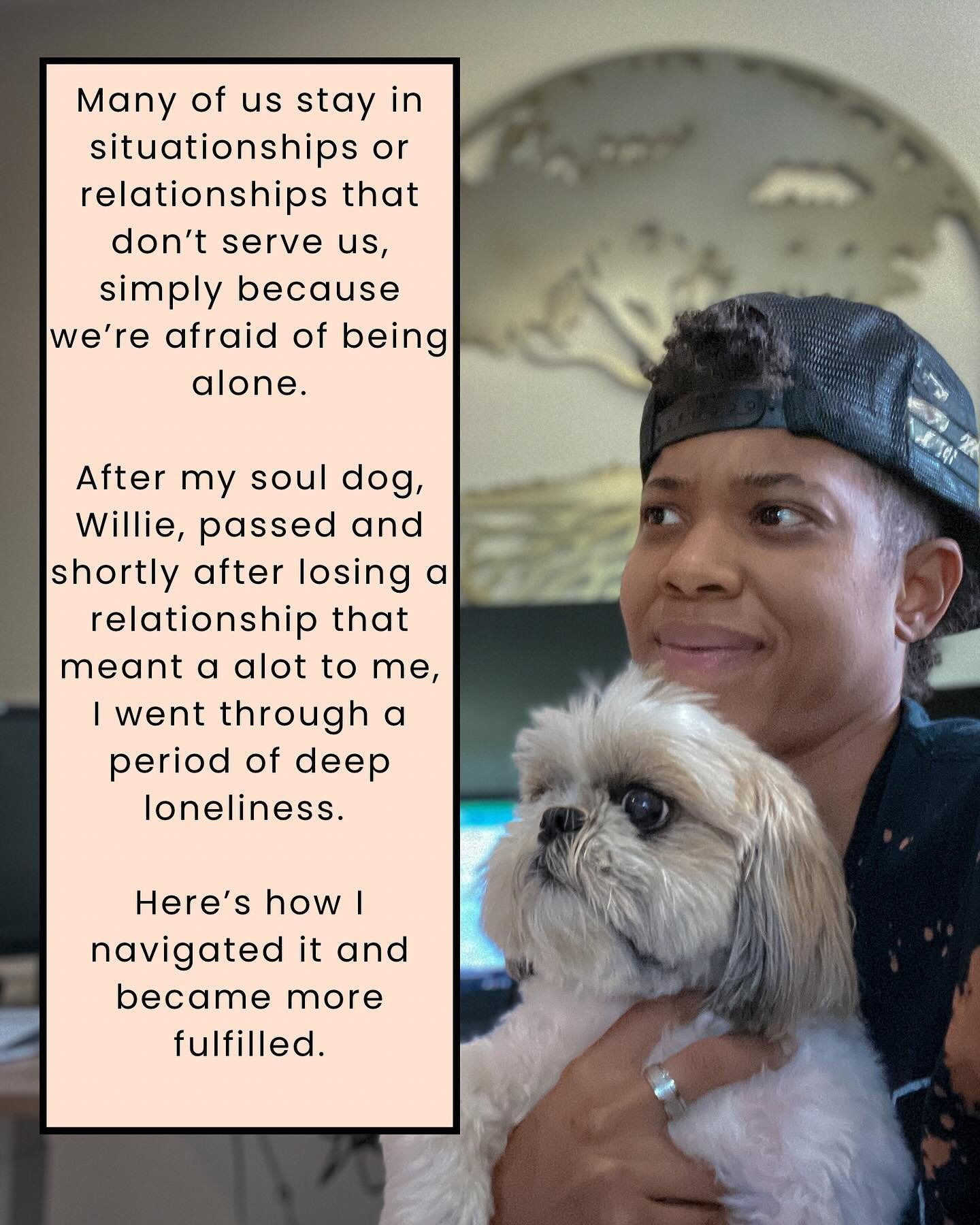 I want Willie&rsquo;s presence to be felt on this page. Losing him changed me in so many ways, and I still feel him with me every day. Losing him was one of the hardest experiences of my life.  During this time, I was also coming off long term antide