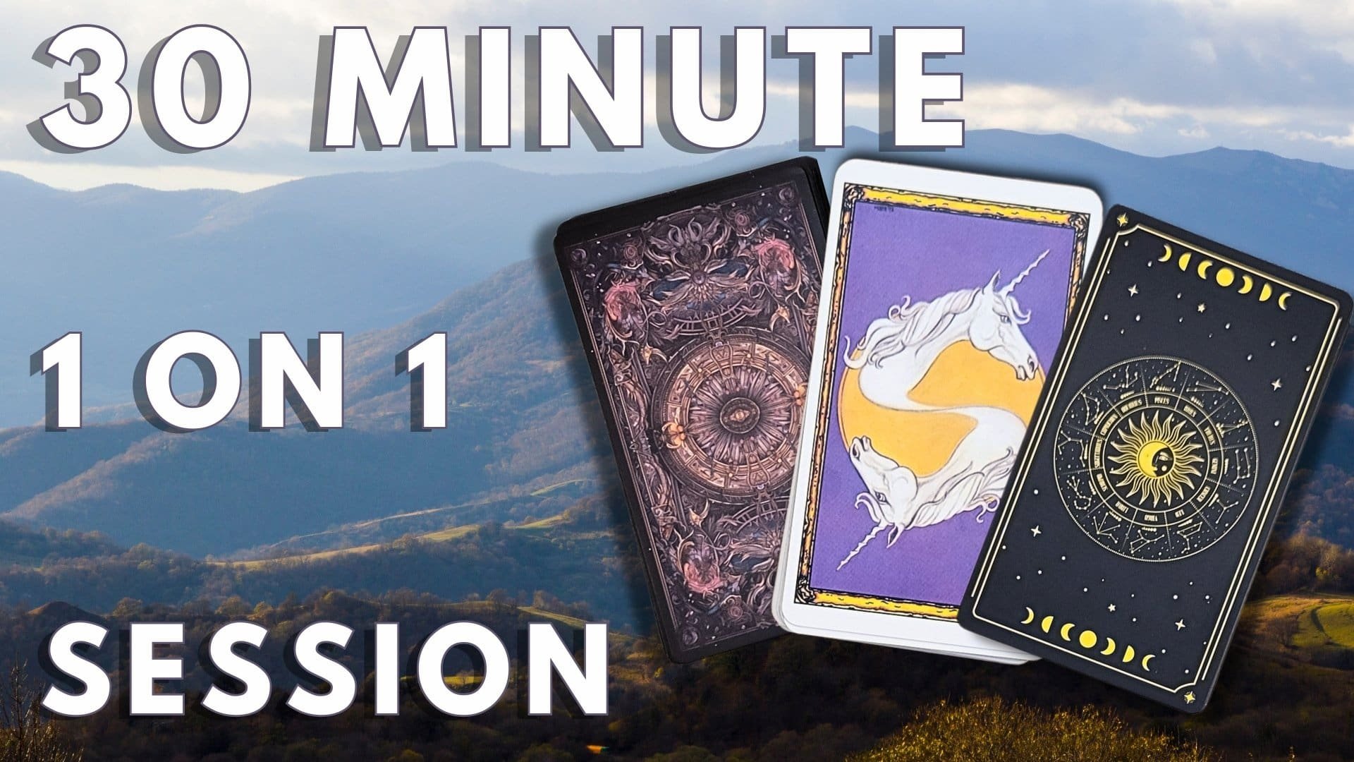 30 minute 1 on 1 tarot reading session