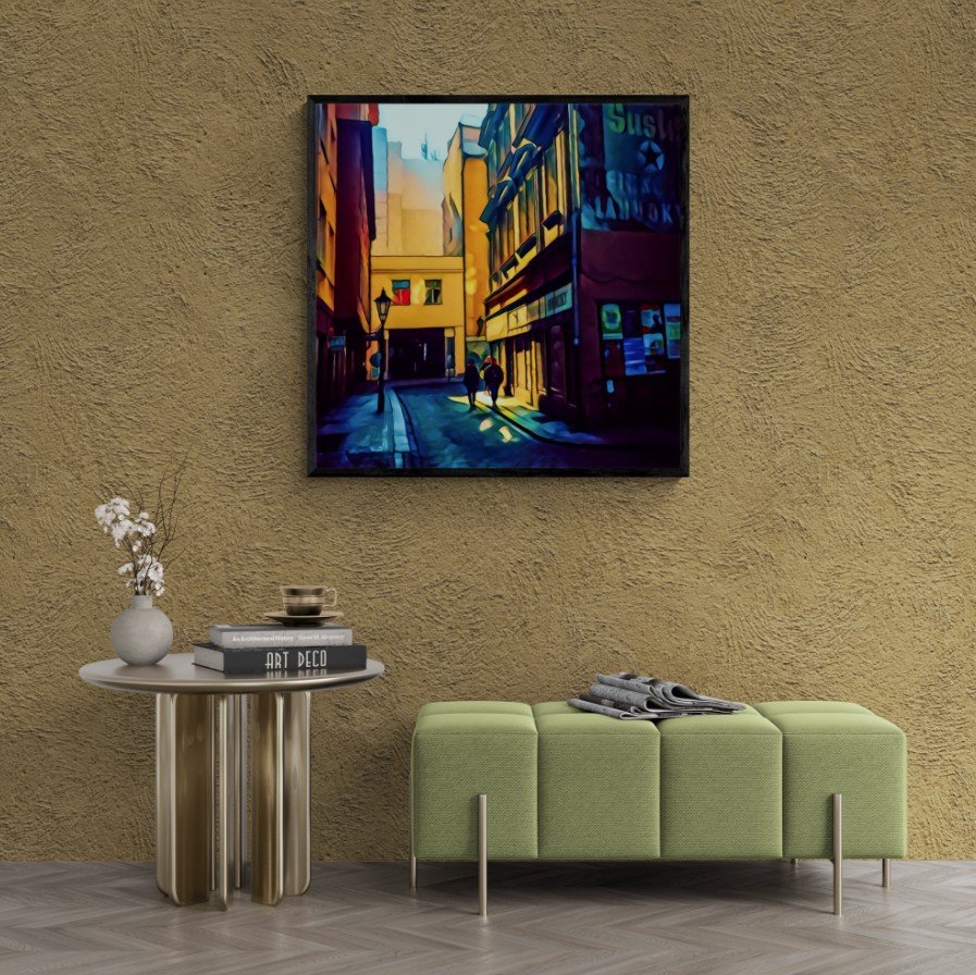 Prague Alley2 Living3 32x32 with frame.jpg