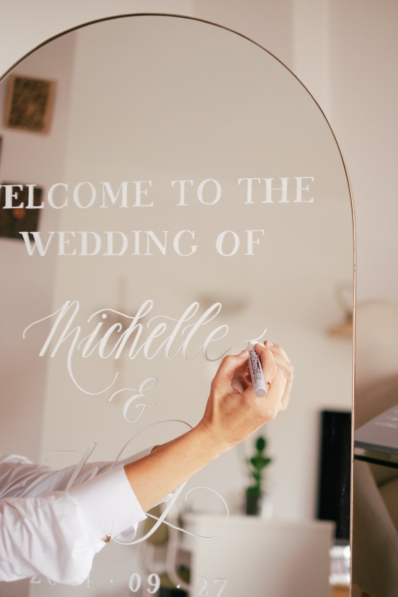 Wedding stationery and signage