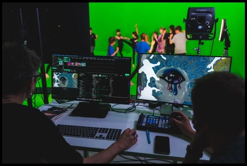 Digital Dance workshop at Dance East produced by Art Eat Events