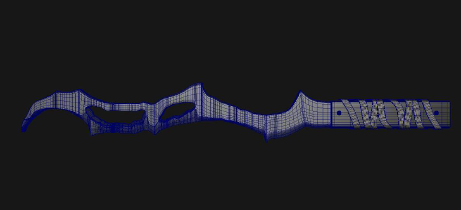 Shaded with Wireframe Side Angle