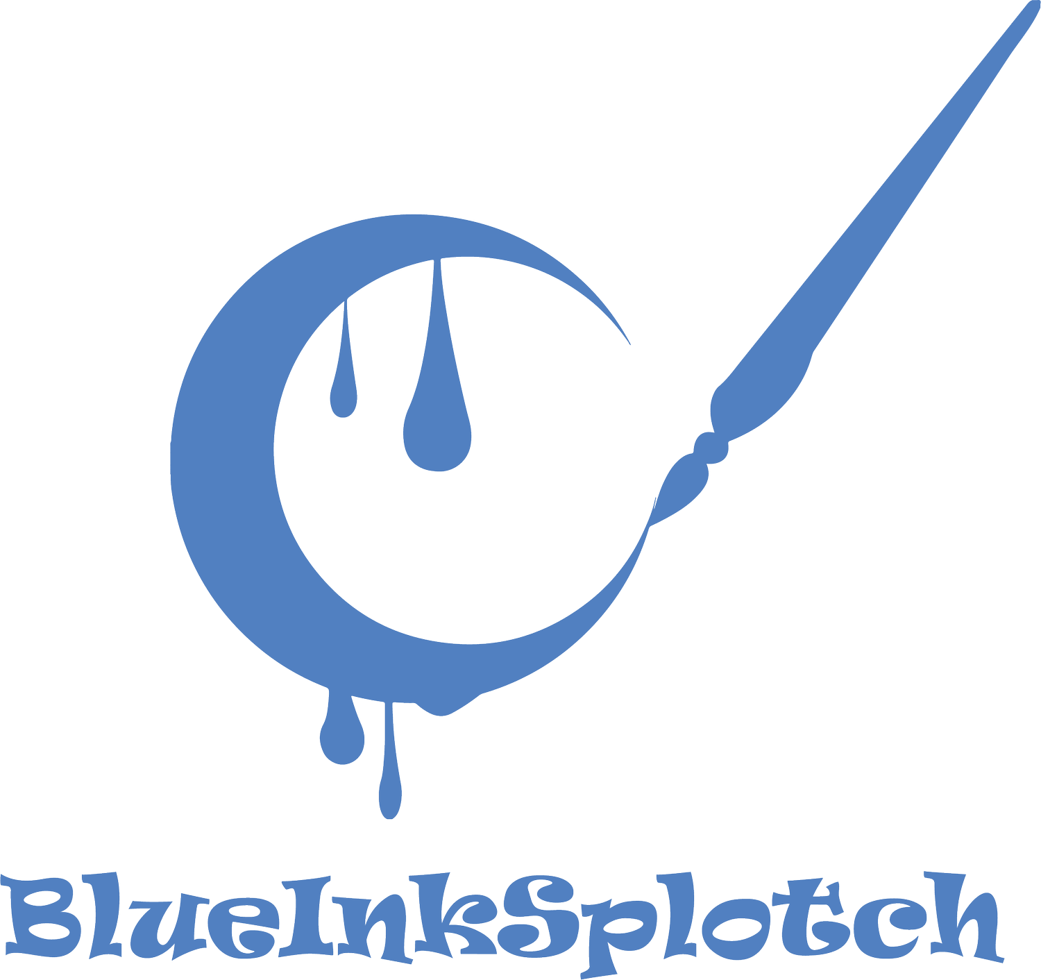 Blueinksplotch-art