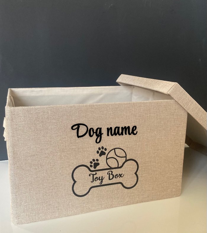 Dog toys storage box
