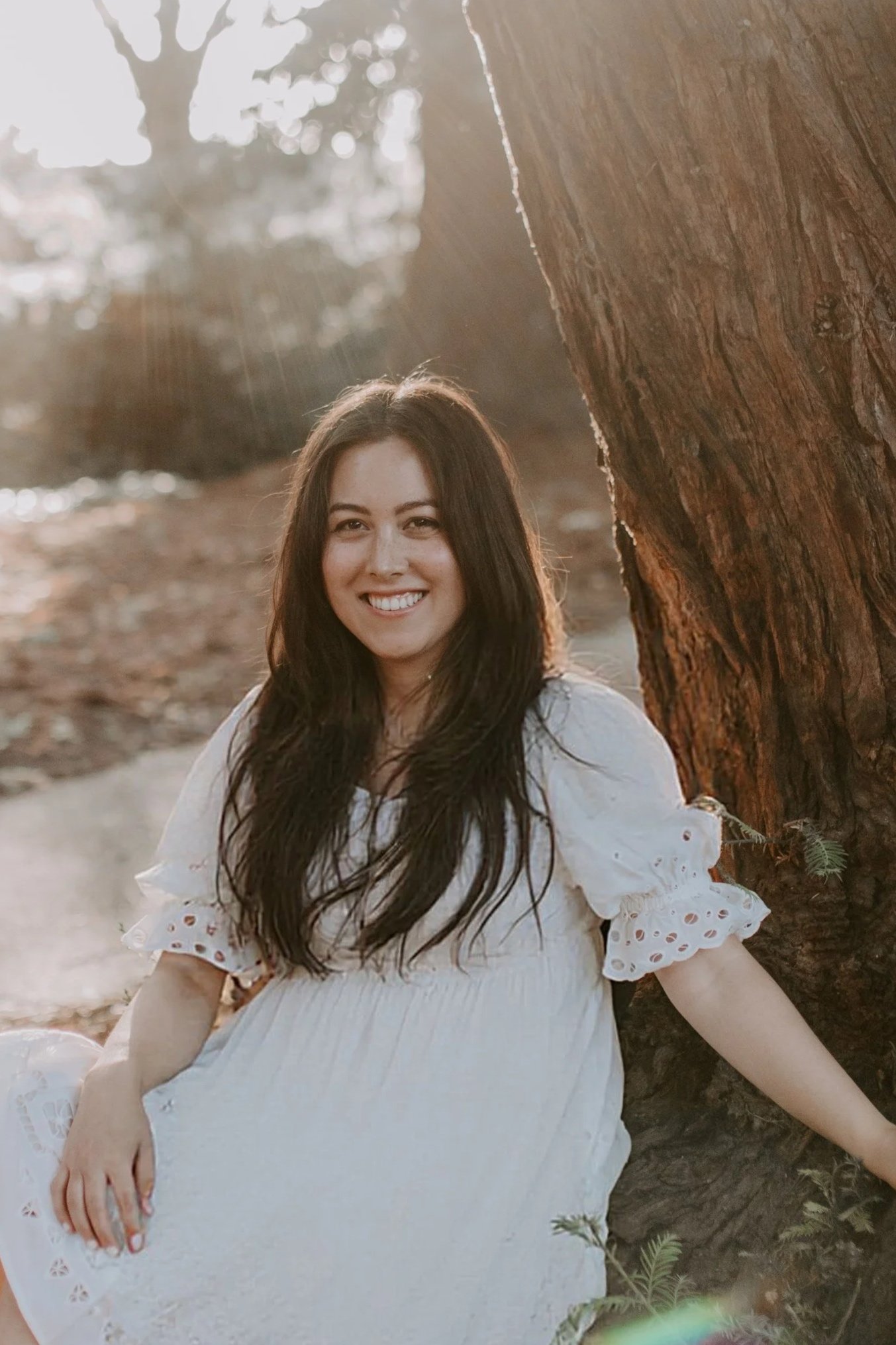 Caitlin Blair, LCSW, therapist and founder of Tiny Cottage Therapy, offering online therapy intensives in California
