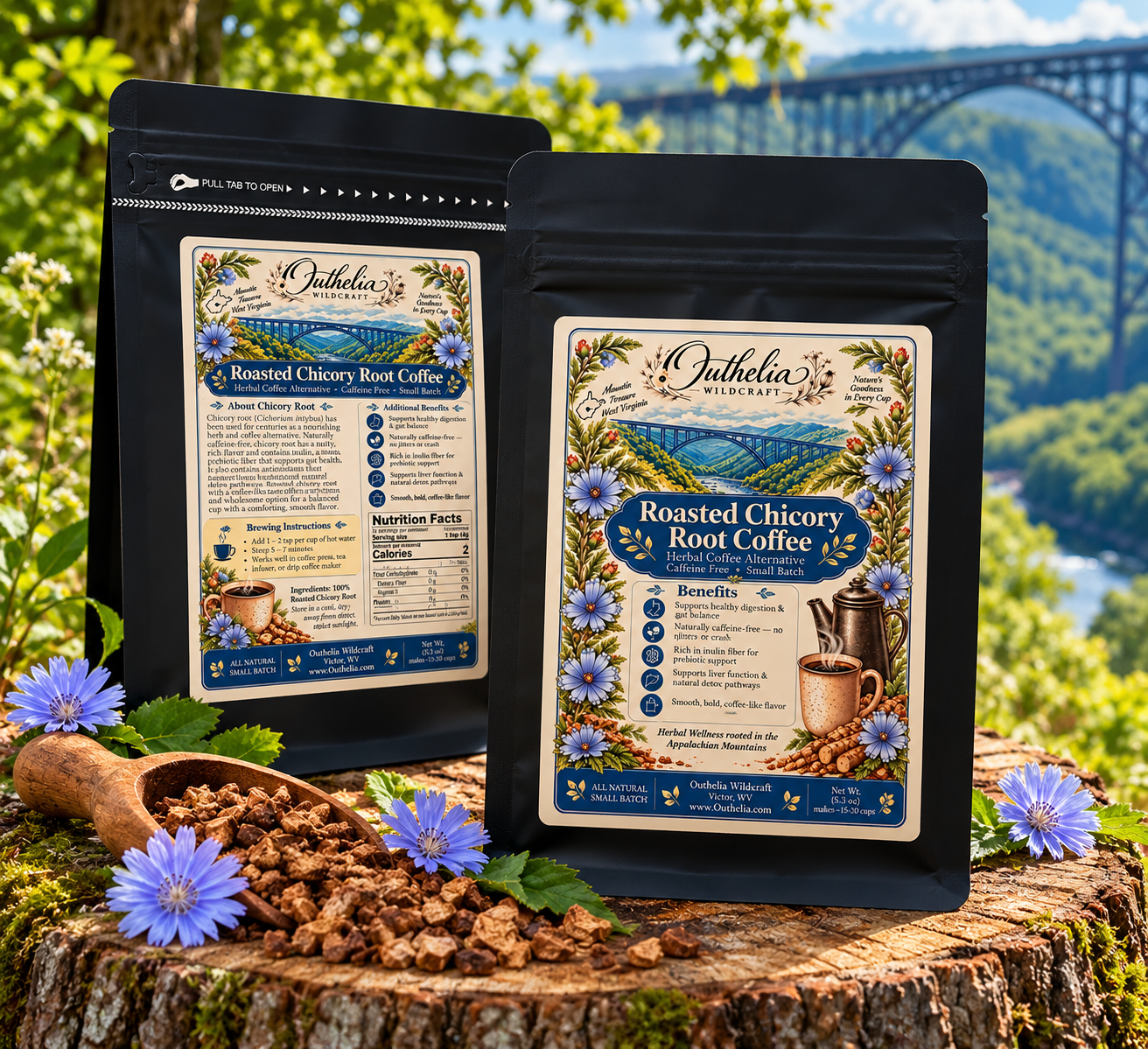 Roasted Chicory Root Coffee