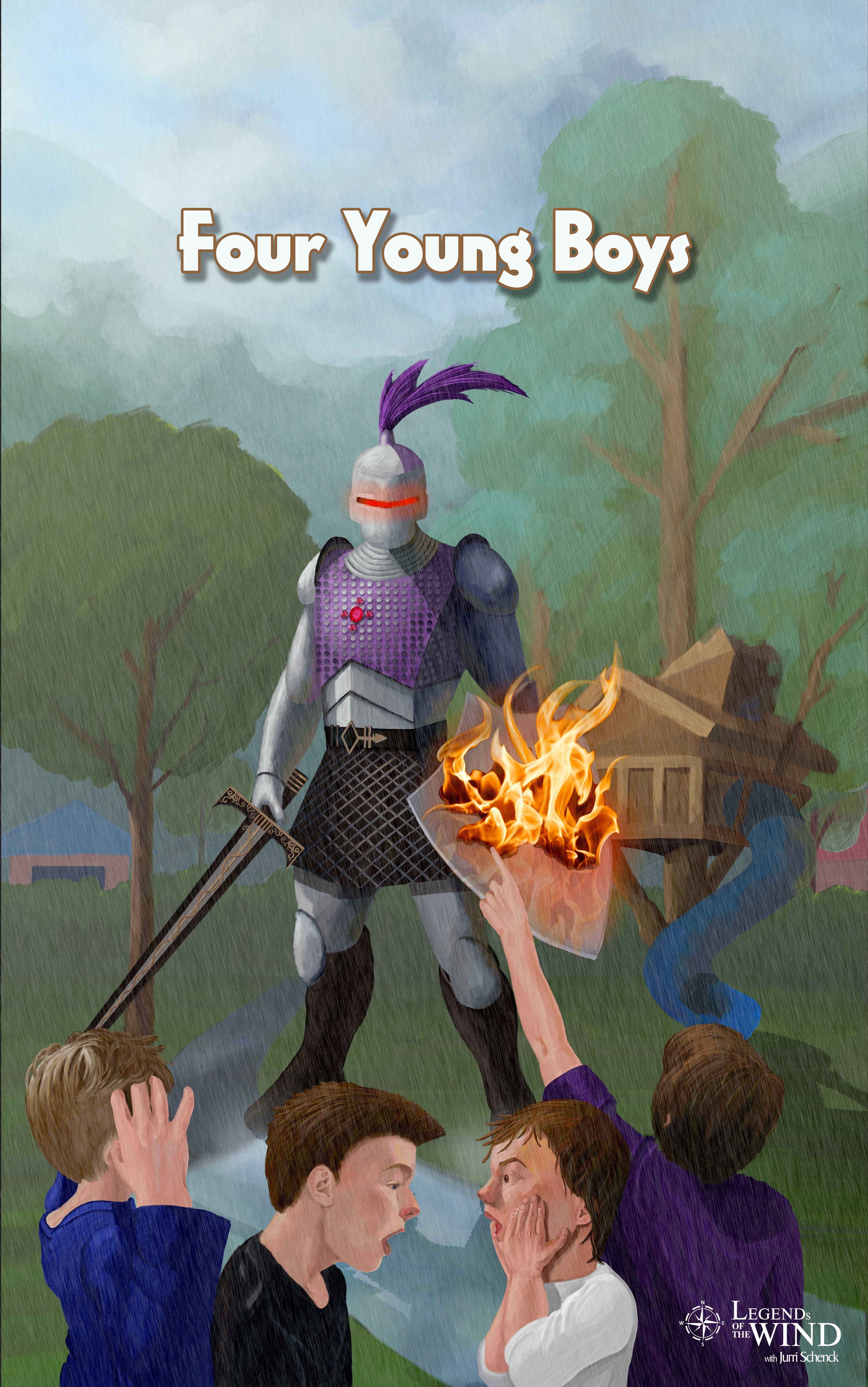 Four Young Boys