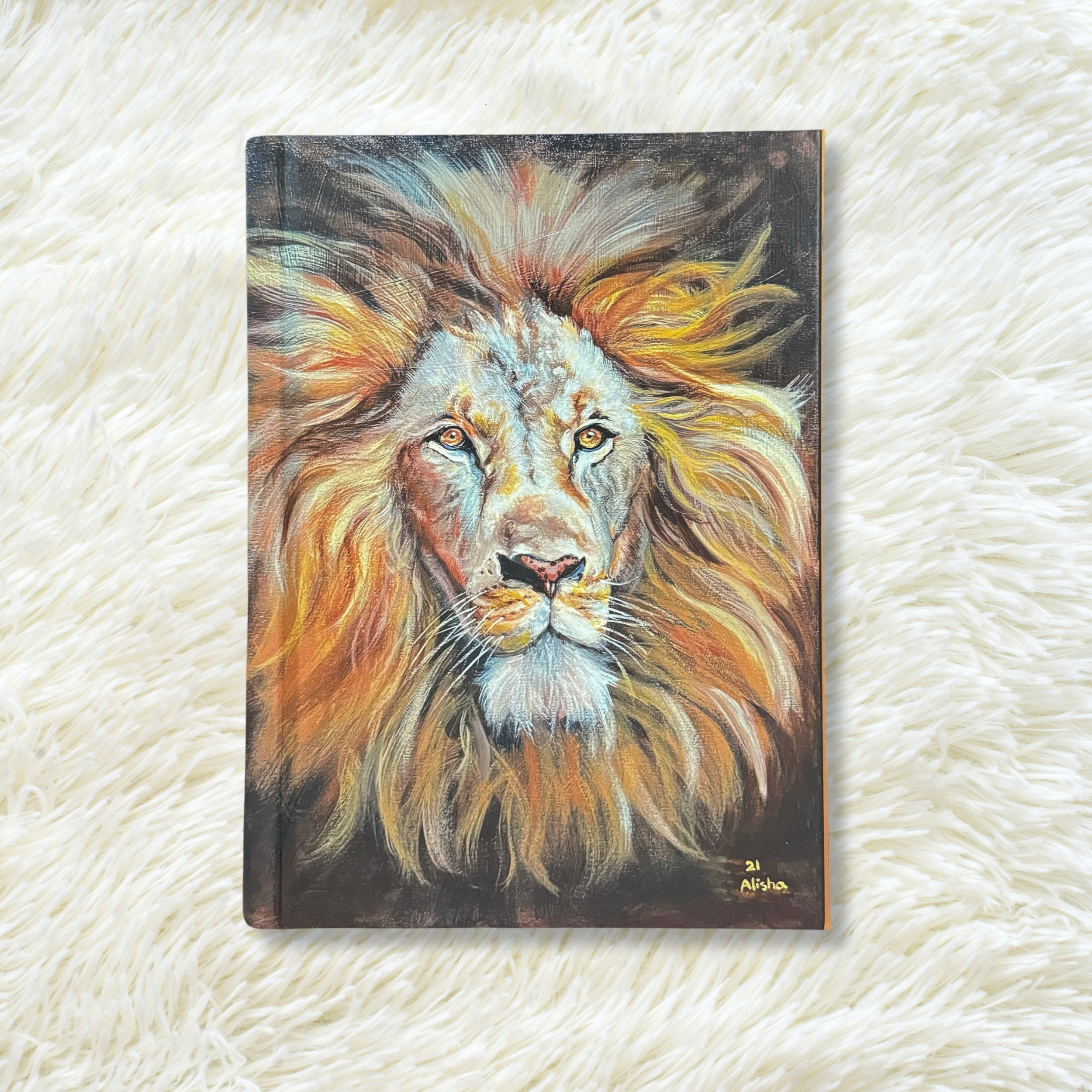 Lion Hardcover Journal