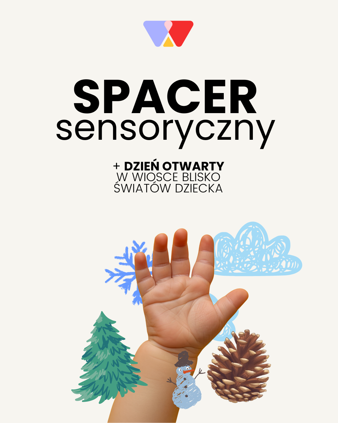 Spacer Sensoryczny w BLISKO Światów Dziecka na Podgórzu 💛
