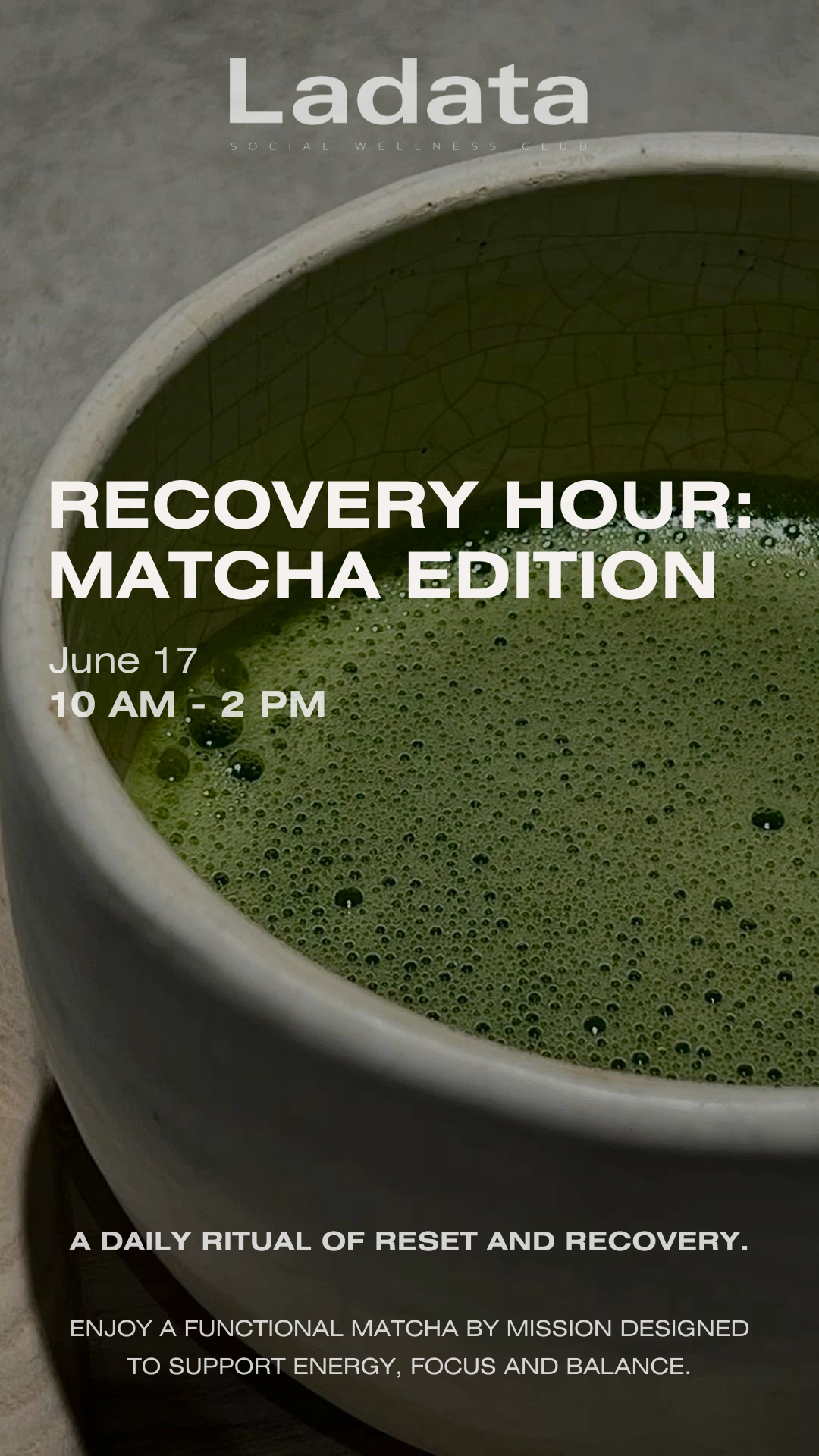 Recovery Hour: Matcha Edition