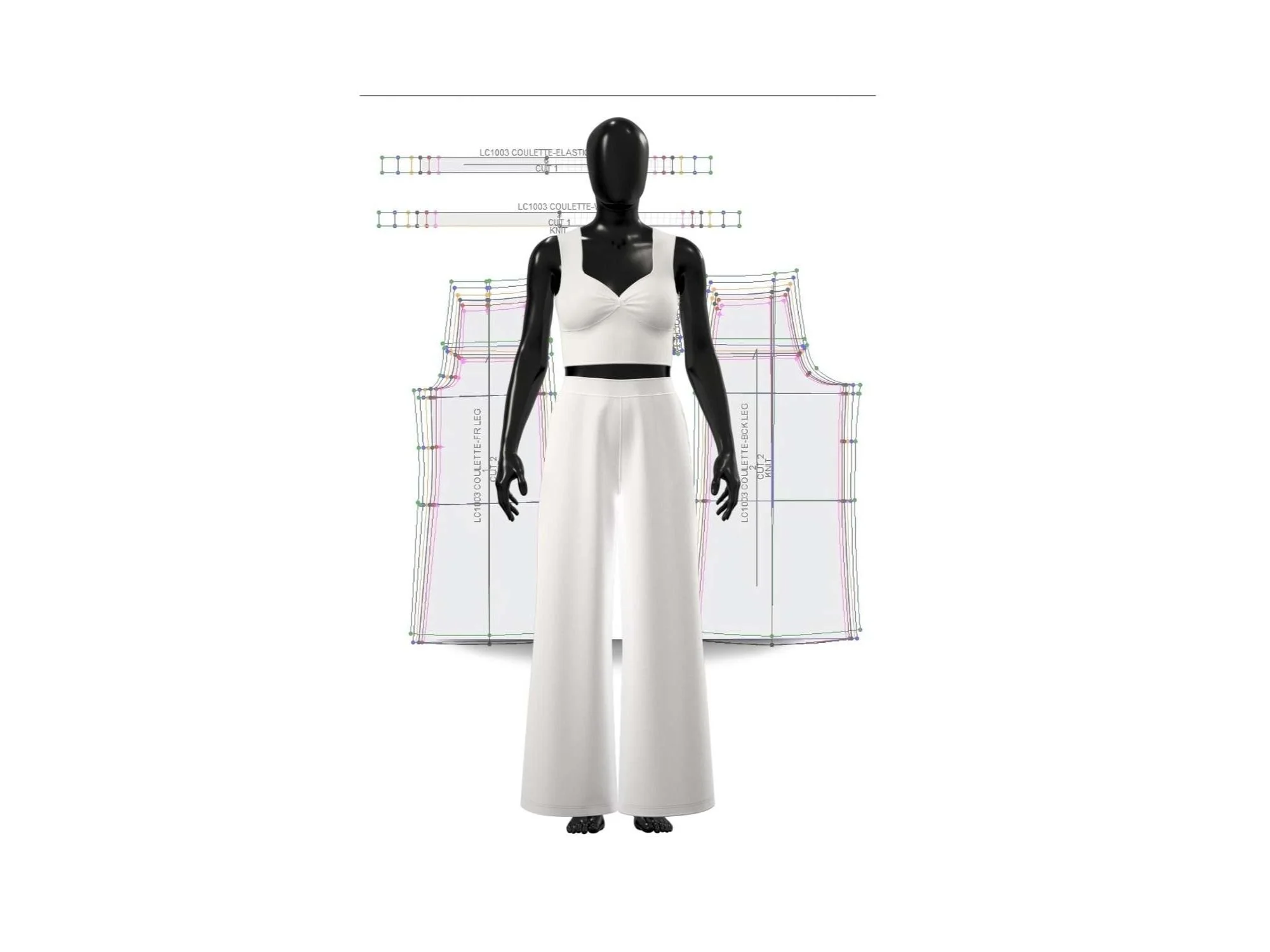 ProductionReady DXF Sewing Patterns Apparel Technical Design Services