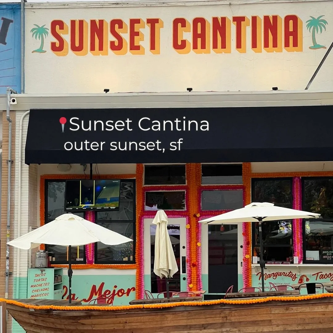 Sunset Cantina quickly became my go-to dinner spot when I first moved to the Sunset. 

Everything is so fresh and it&rsquo;s conveniently located right on the N Judah line <3 

Tag a friend you want to share a pitcher of mango margarita with!

&md