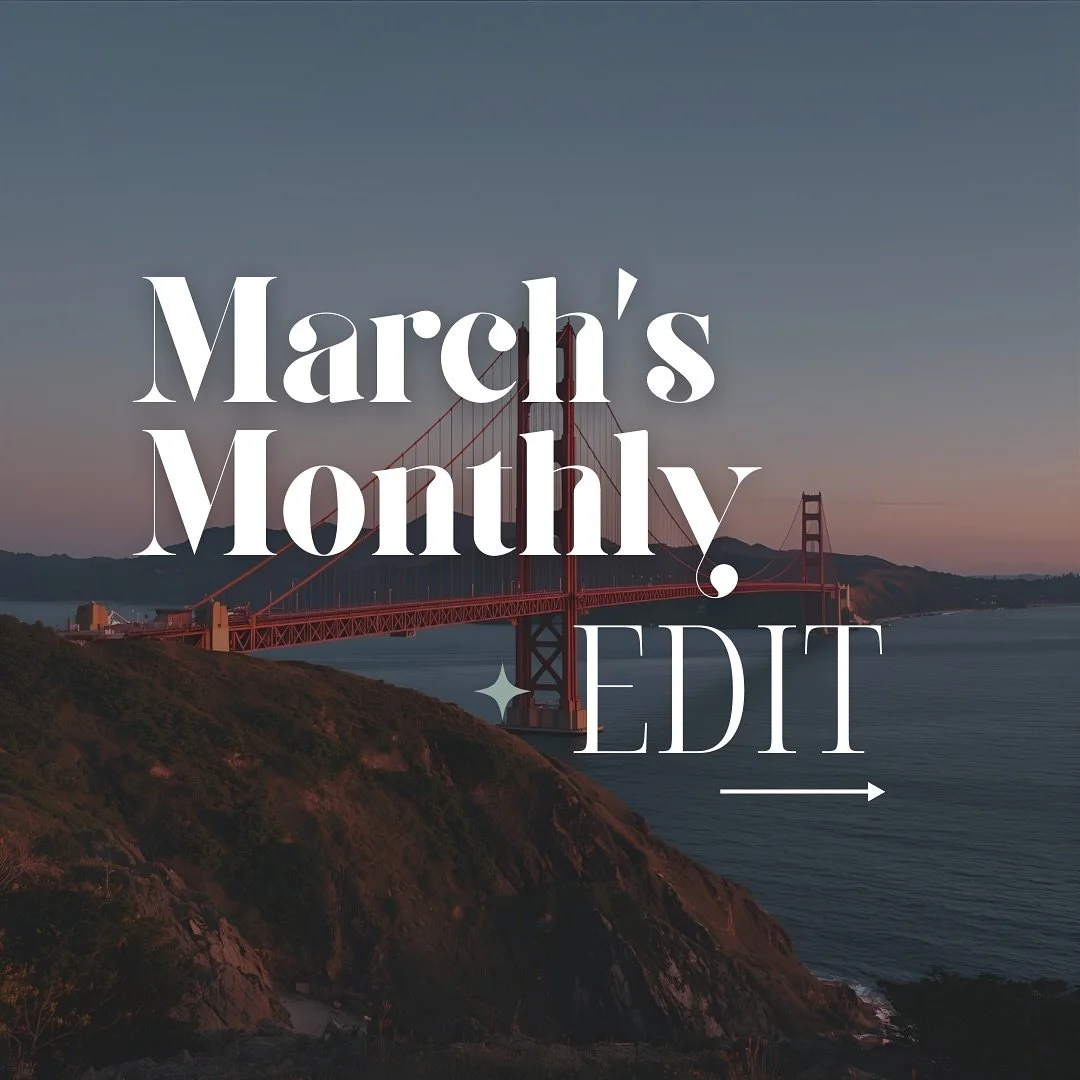 Welcome to Spring in the bay🌸🌷

Swipe for March&rsquo;s monthly round up and share with a friend! 

&mdash;

KINSEY LINTON
415.770.0999
kinsey@theownteam.com
CA DRE 02229301
Agent w/ OWN Real Estate