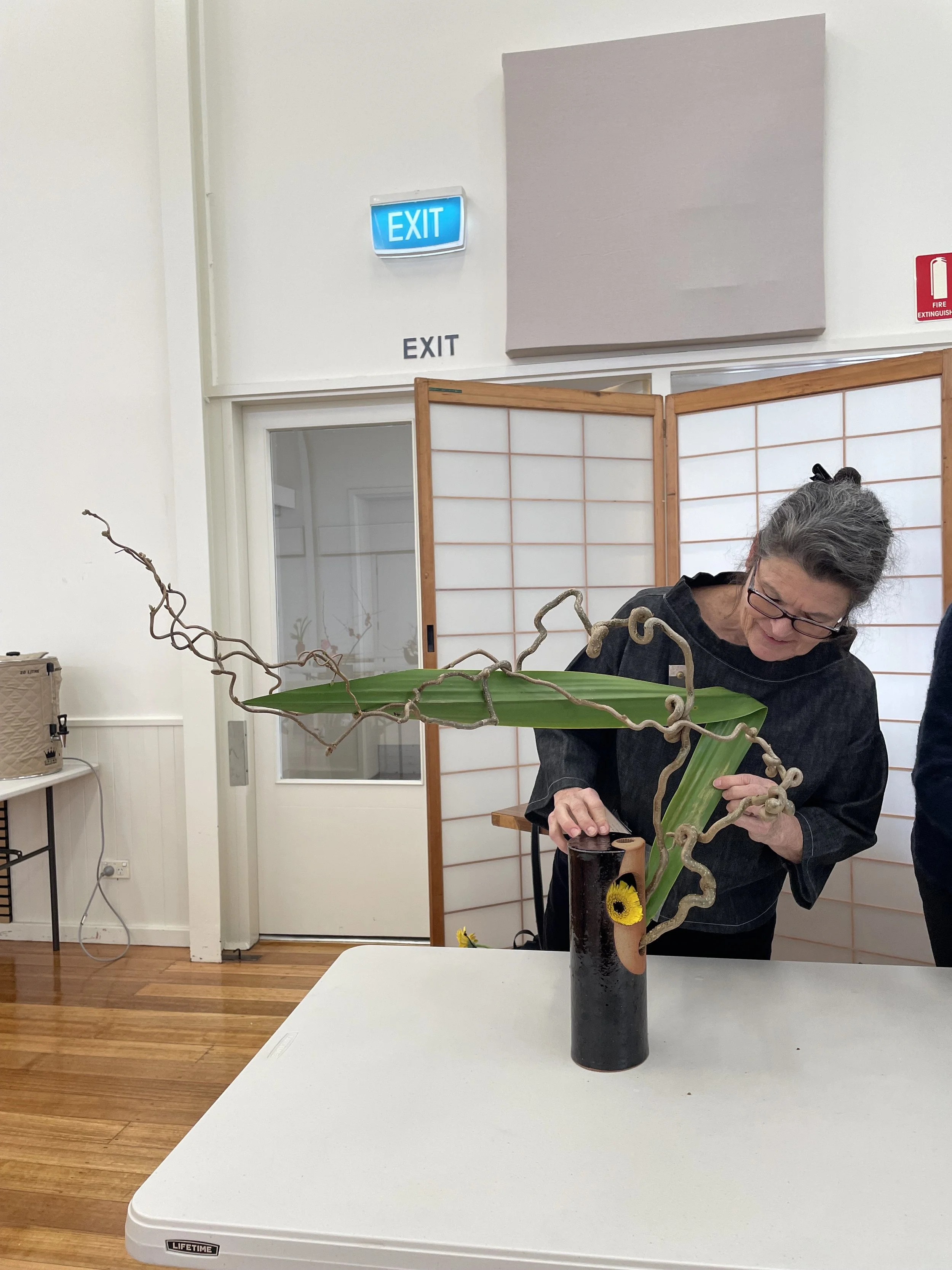 Aileen Clarke - Head of Sogetsu School