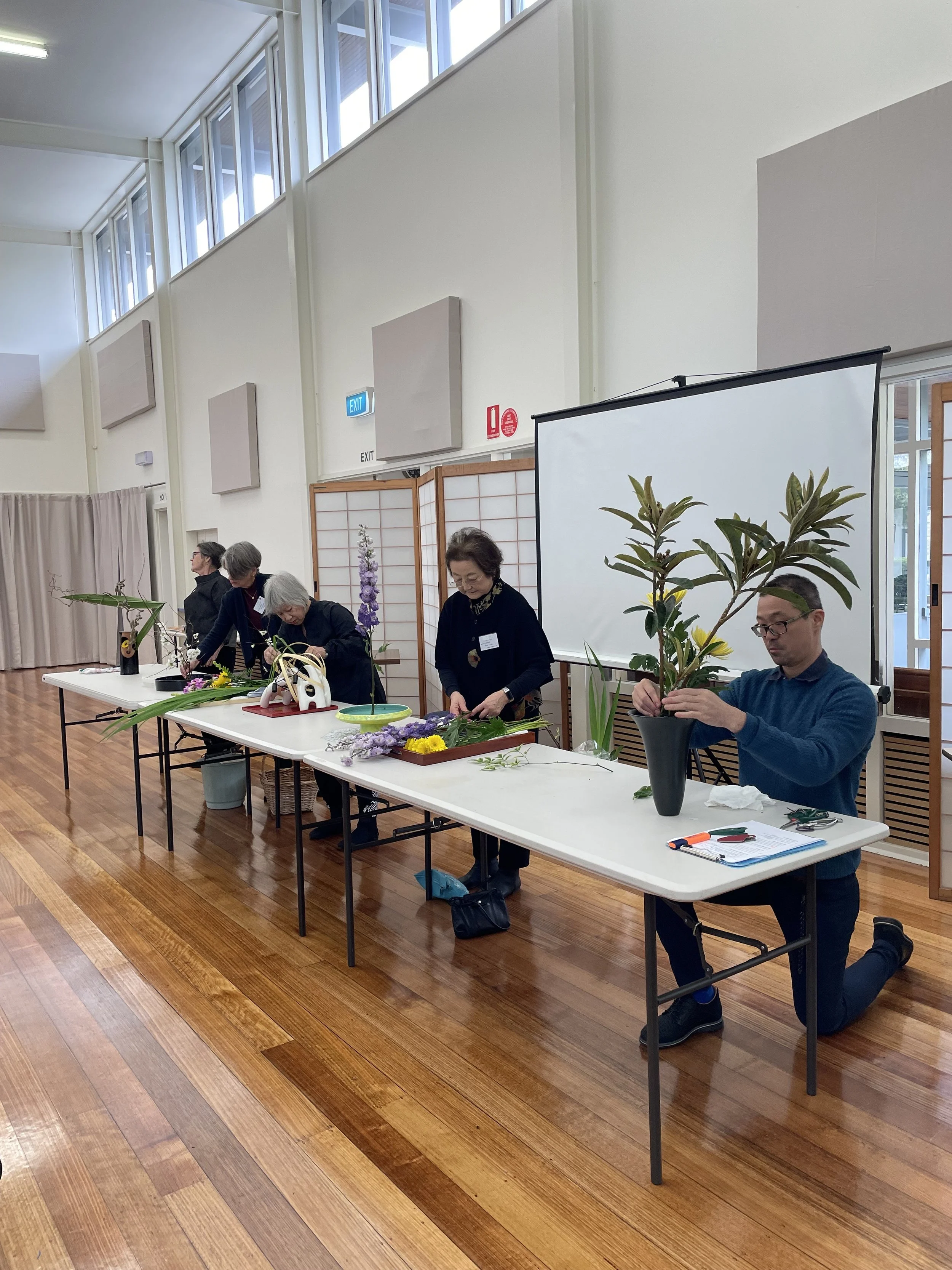 Head of School And School Representatives Demonstration
