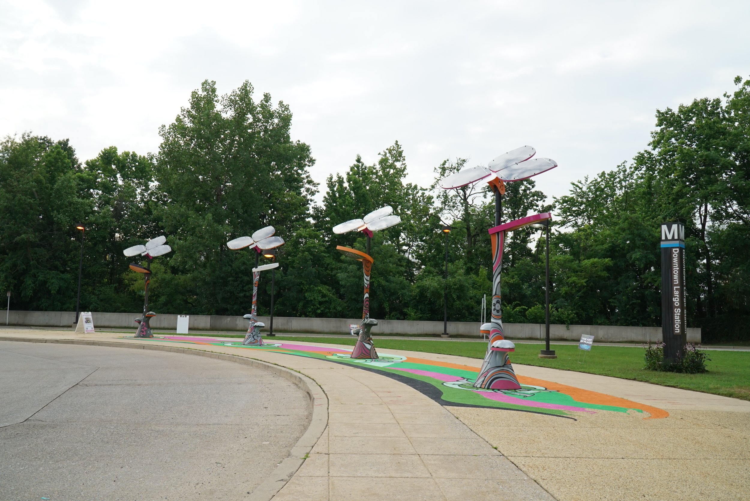 “The Perennials” Unveiling at Downtown Largo Metro Station — PGAHC