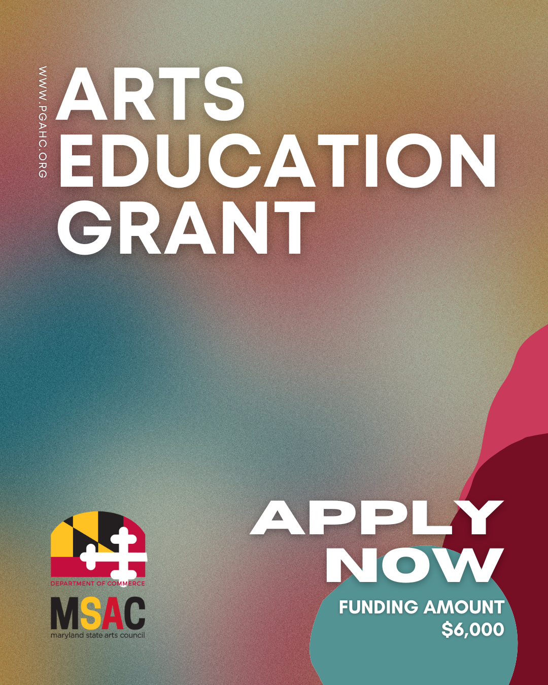 New Arts Education Grant Opportunity from MSAC
