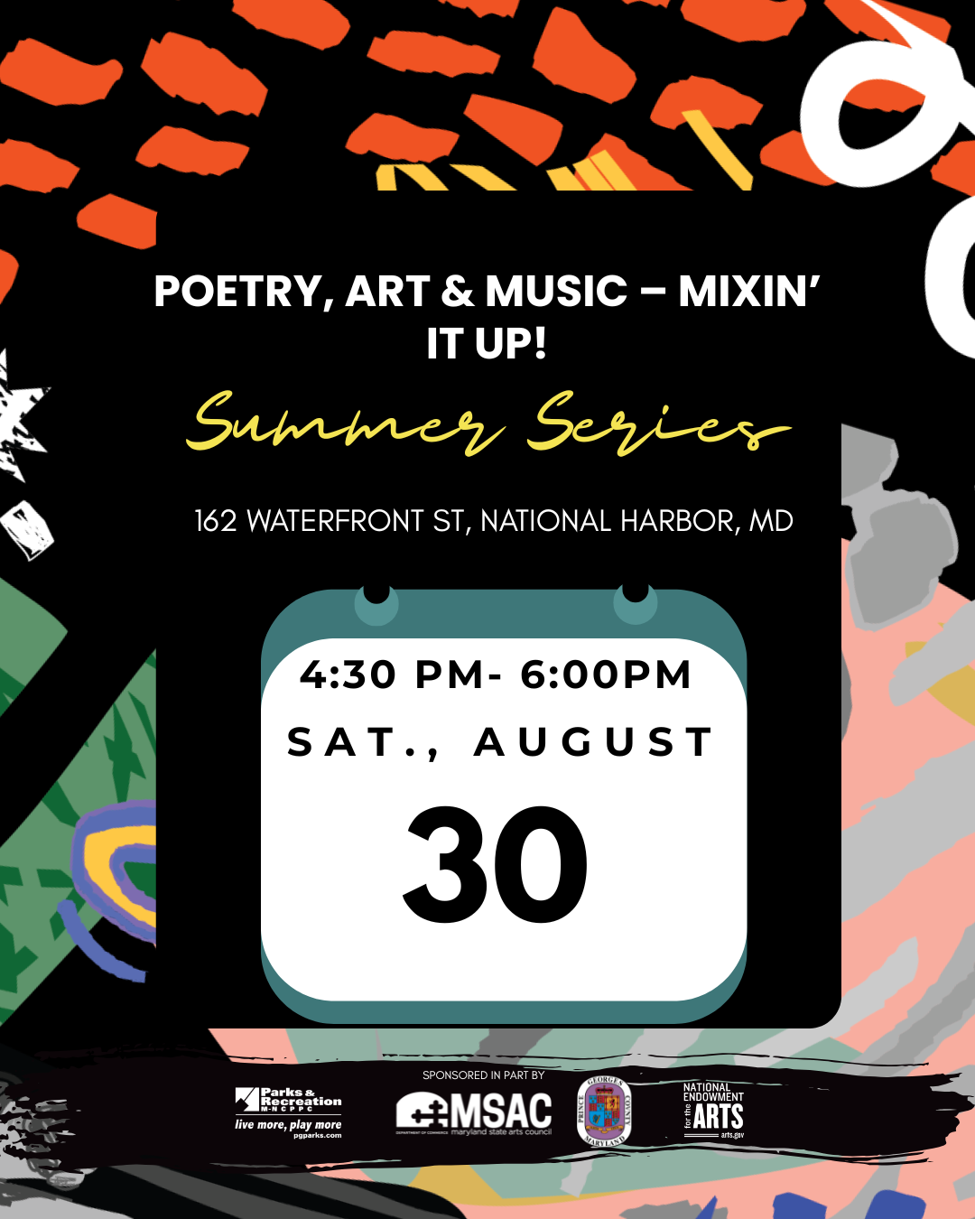 Poetry, Art & Music β Mixinβ It Up!