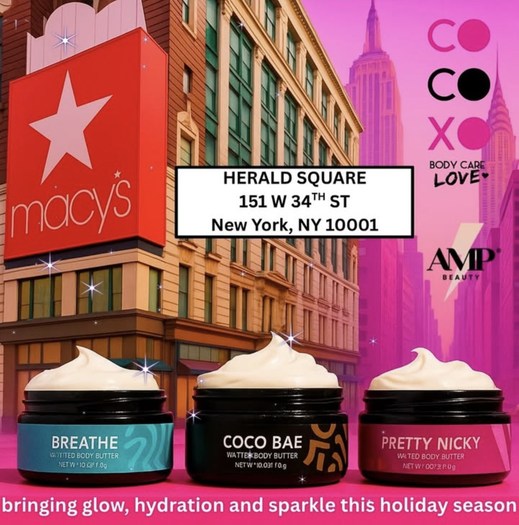 COCO XO by Kimberly Brown Hits Macy’s Herald Square in NYC!