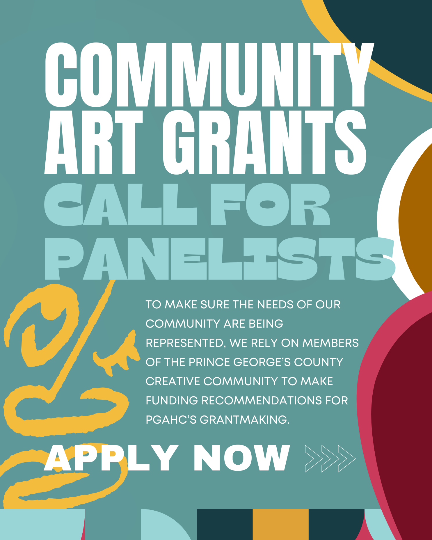 Call for Panelists: Help Shape the Future of the Arts in Prince George’s County