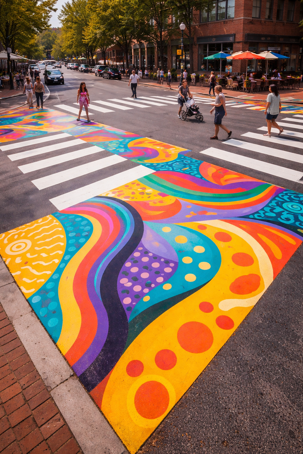 Prince George’s County Launches ‘Creative Crosswalks: A Ground Mural Safe Streets Pilot Program’ — Championing Pedestrian Safety and Vibrant Public Spaces with Bold Asphalt Art&nbsp;