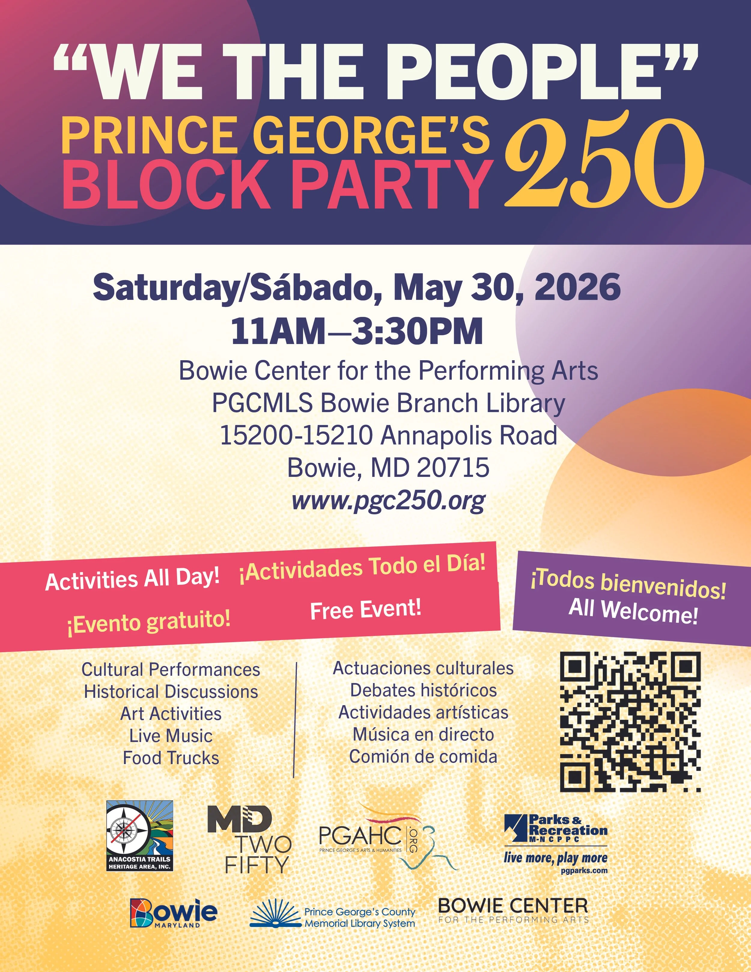 We the People – Prince George’s 250 Block Party