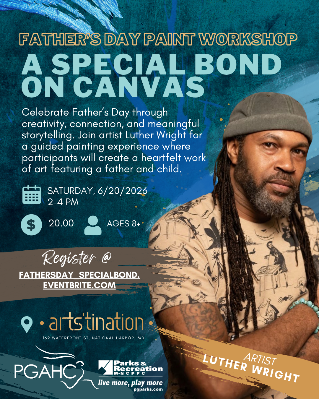 Father’s Day Paint Workshop: A Special Bond on Canvas