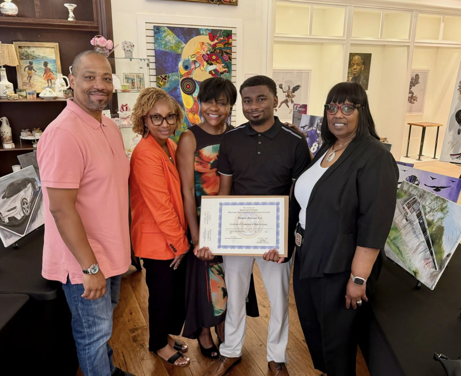 From Apprentice to Public Artist: Celebrating Anthony Manzano-Lee