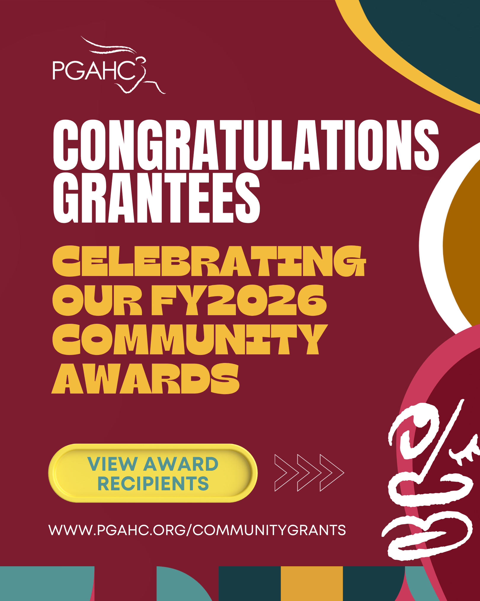 Prince George’s Arts and Humanities Council Celebrates FY26 Community Grant Award Recipients