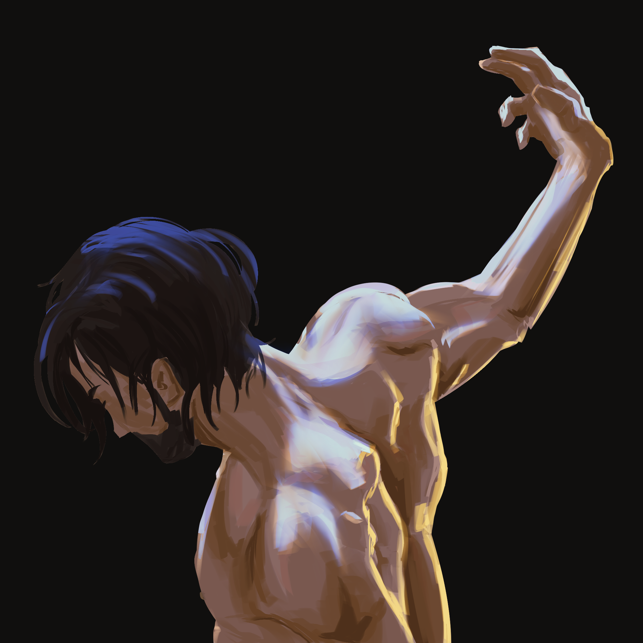 Back Muscle Study | 2025 | Digital