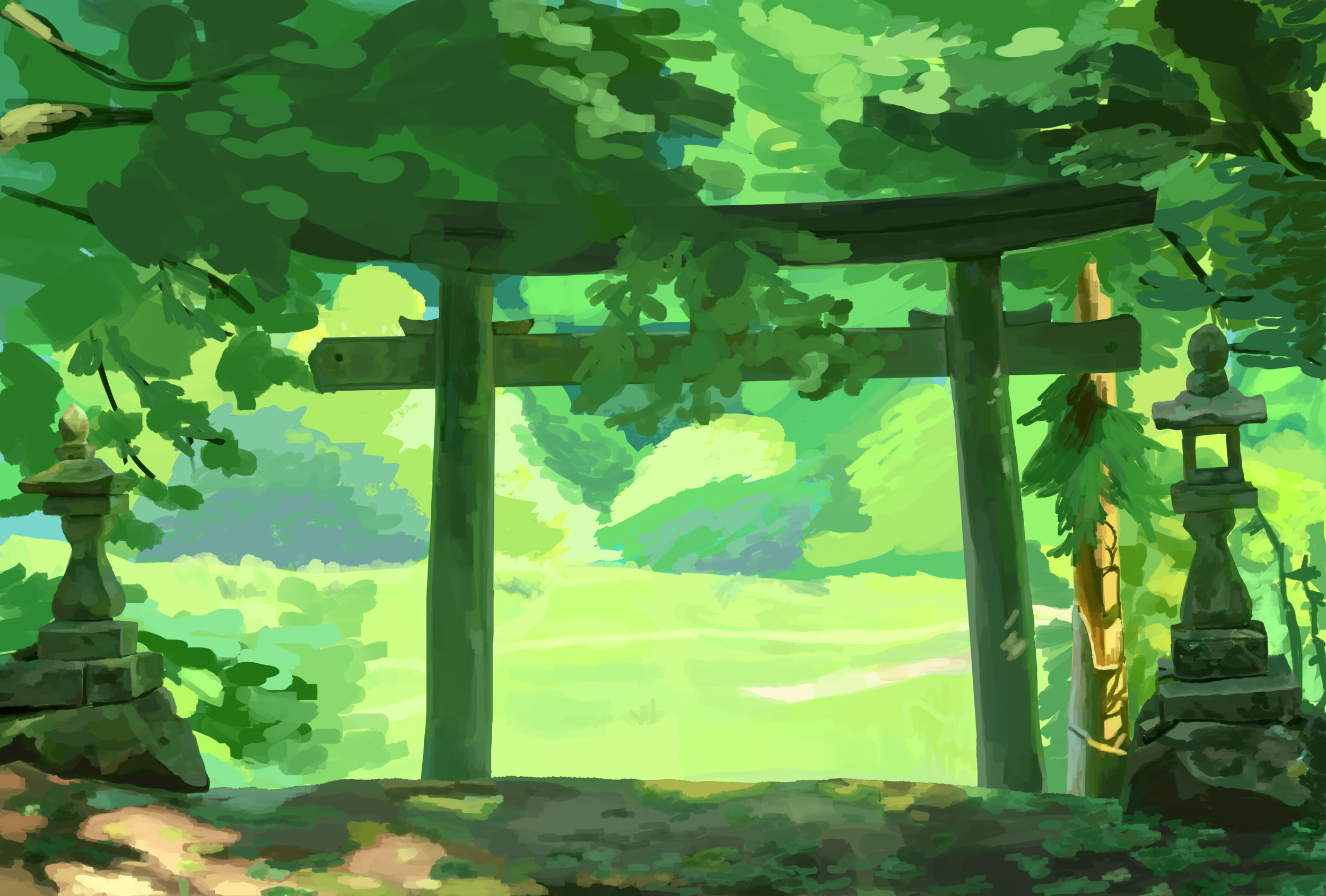 Summer Gate | 2025 | Digital