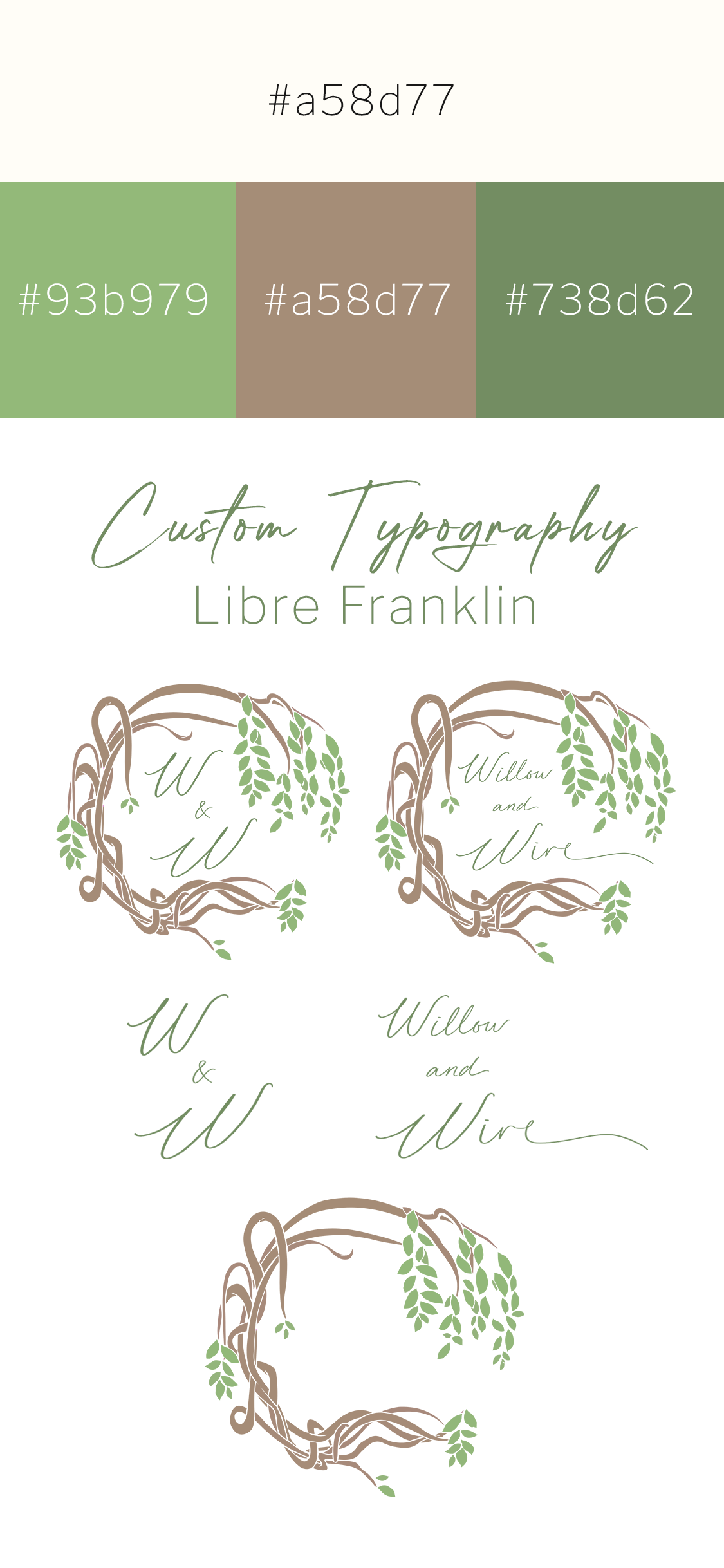 Willow and Wire | Brand Package 