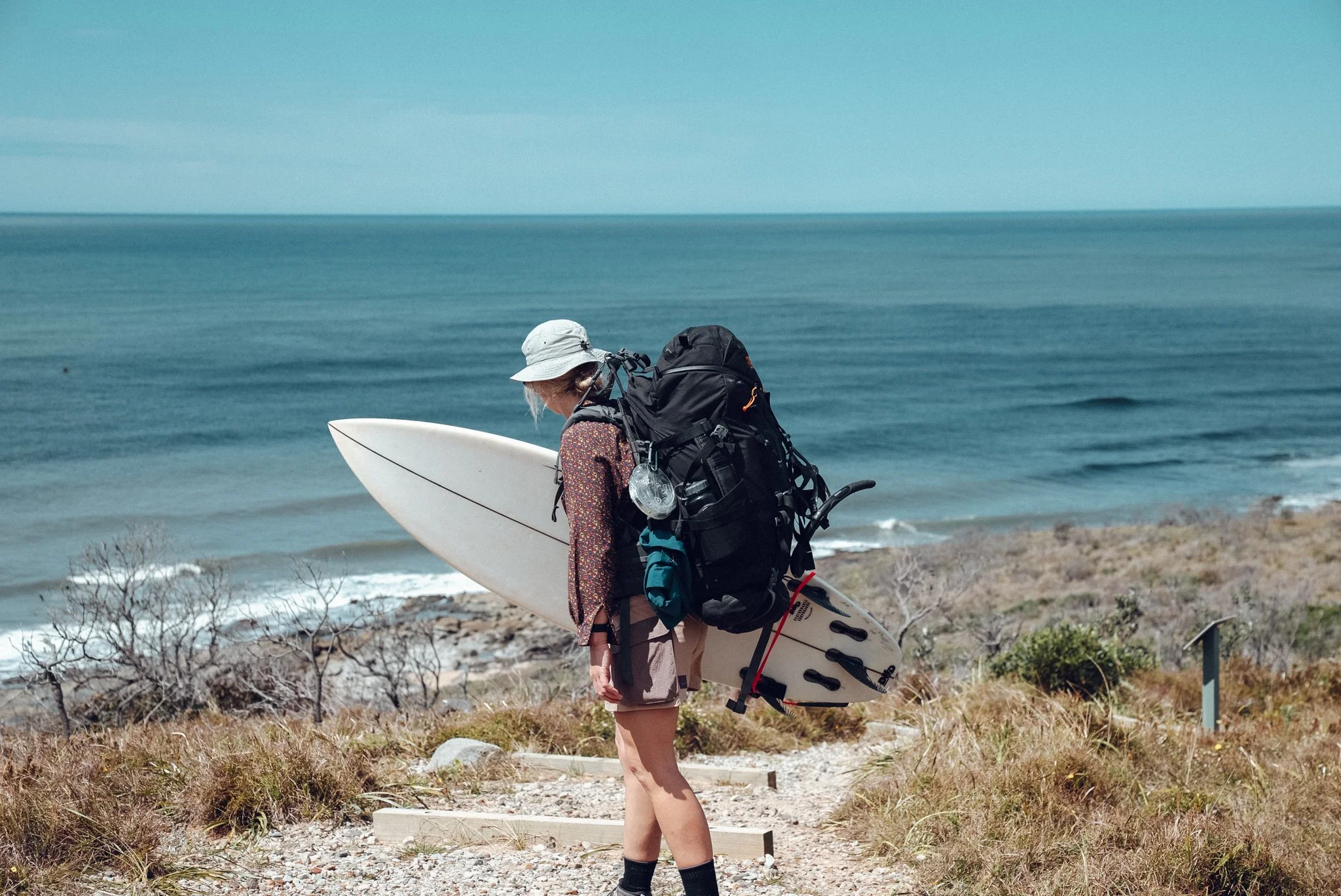 The Mystery Ranch Tri-Zip Packs a Punch on a Surf-Hike Trip