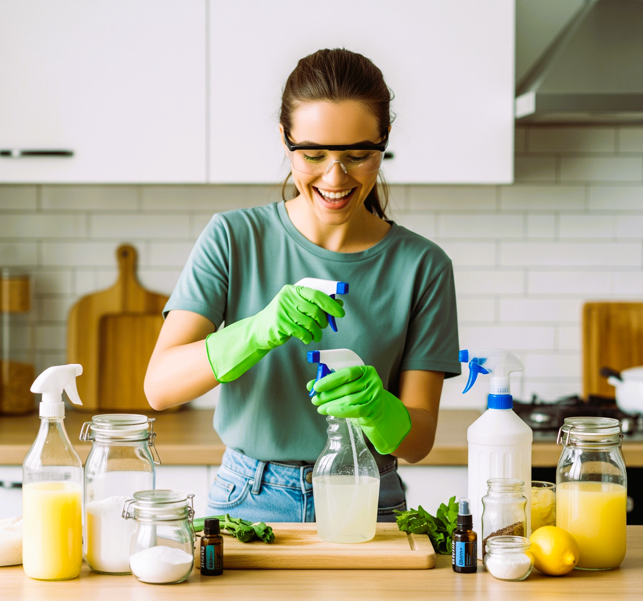 DIY Green Cleaning Solutions: Save Money & the Planet!