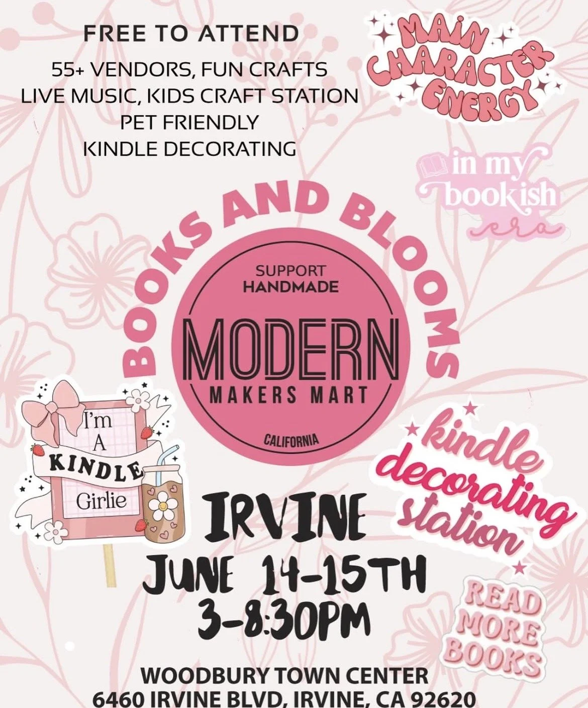 Book and Blooms Modern Makers Mart