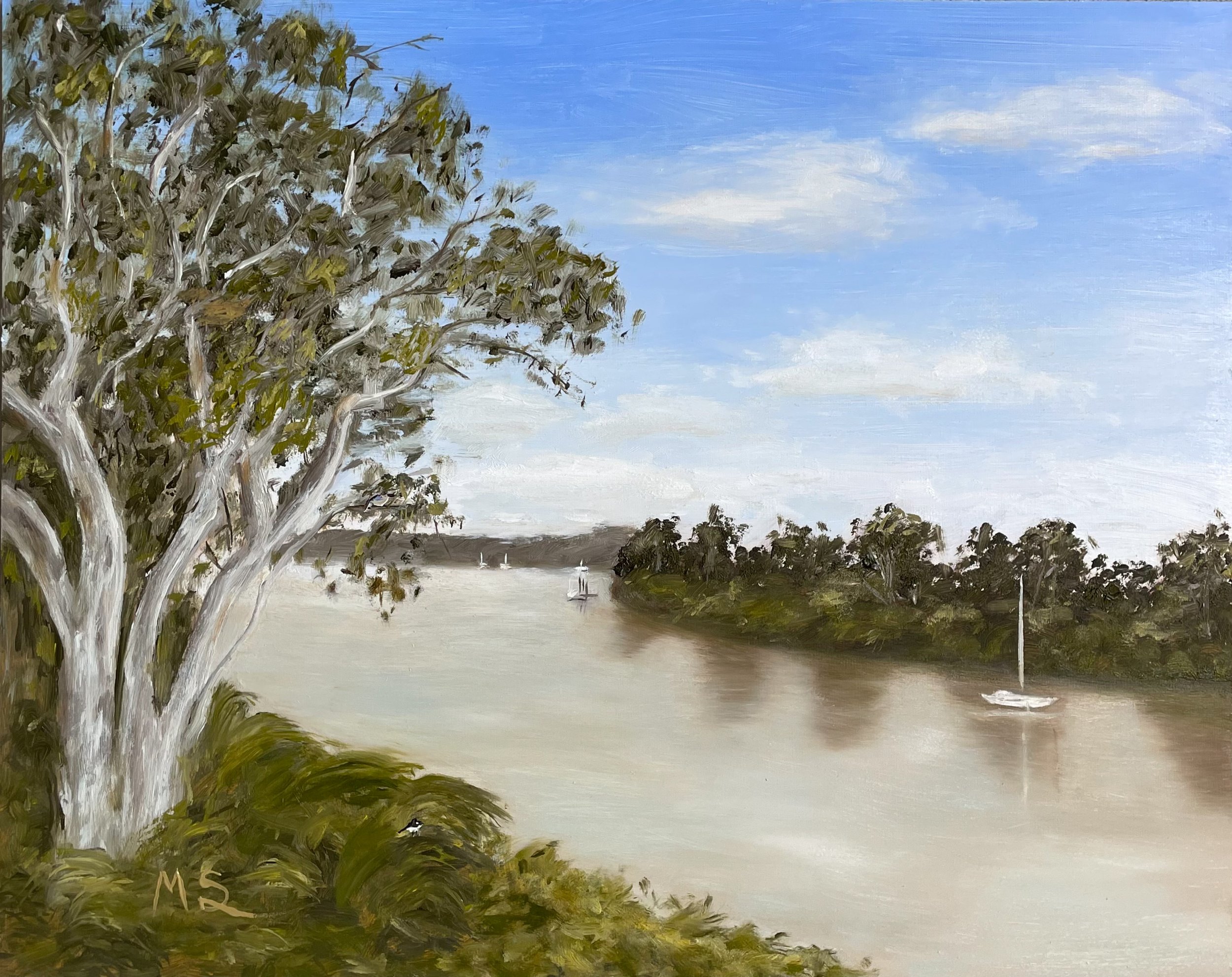 SOLD | Commission of Point Lookout, 2025 | Oil on panel