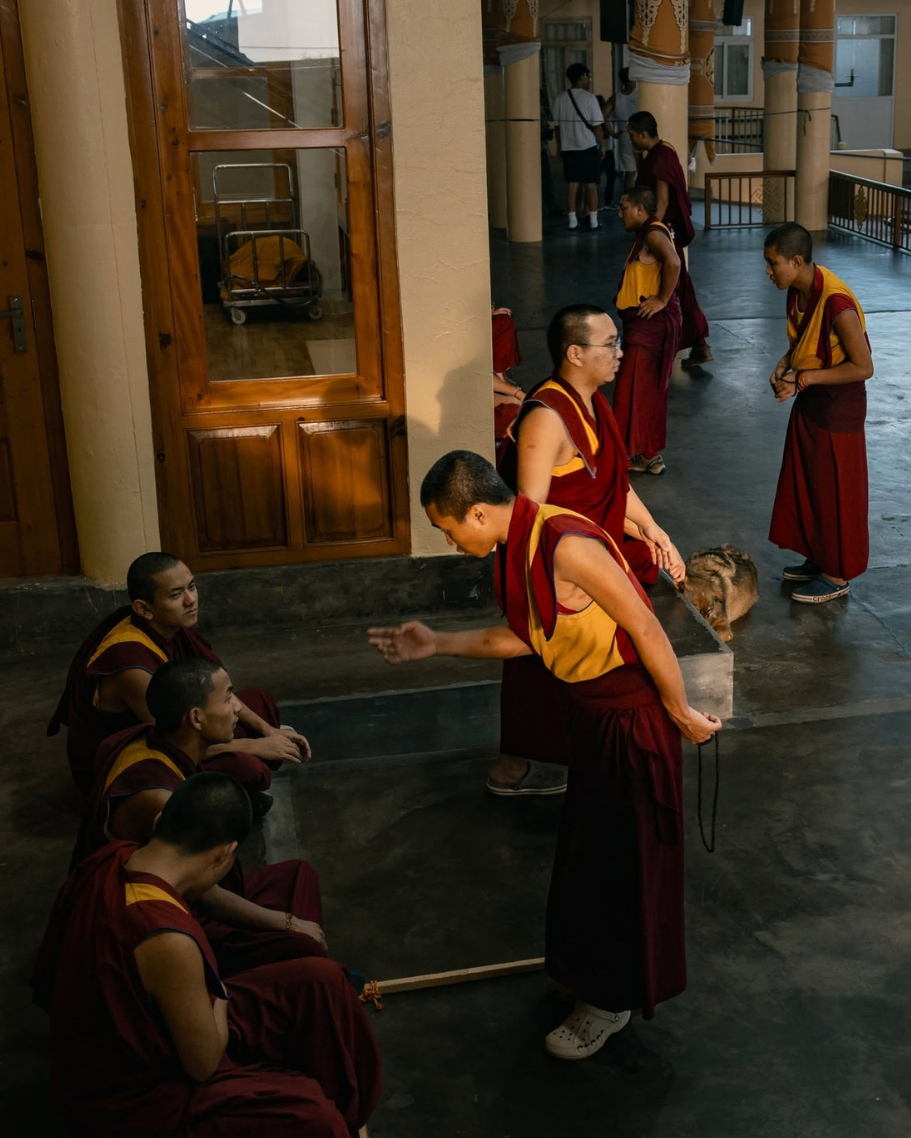 Thousands of Tibetan Buddhists Gather in the Northern Indian Town of Dharamsala to Celebrate the Dalai Lama's 90th Birthday | Photographs by Elke Scholiers—Getty Images