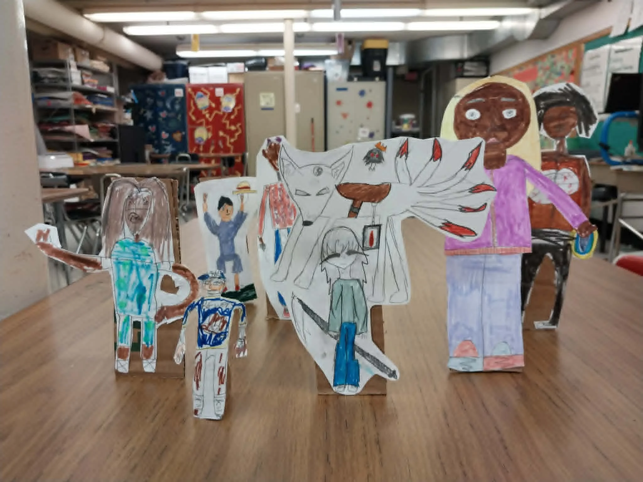 Cardboard Cutout Identities