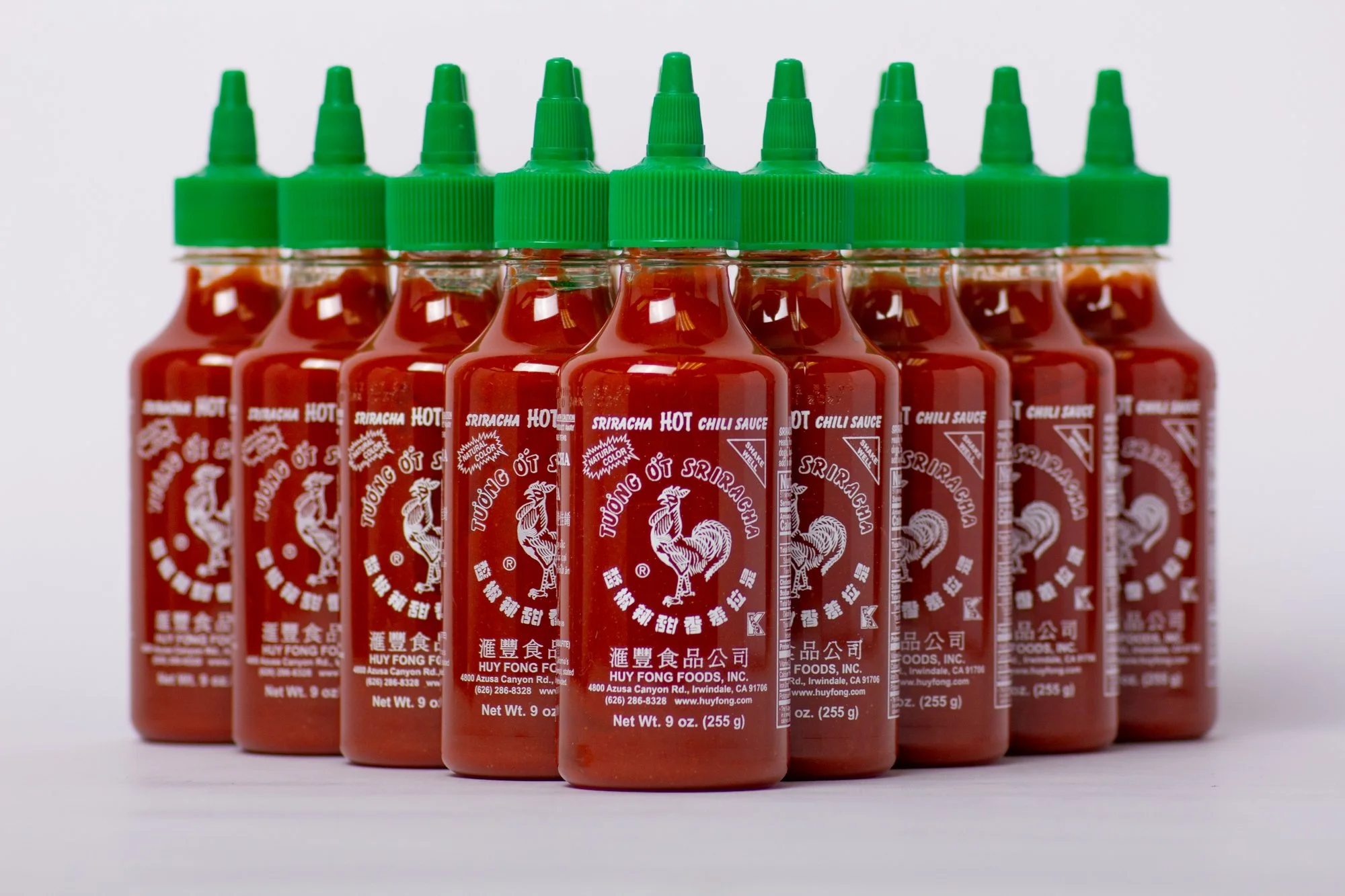 Huy Fong Sriracha hot chili sauce