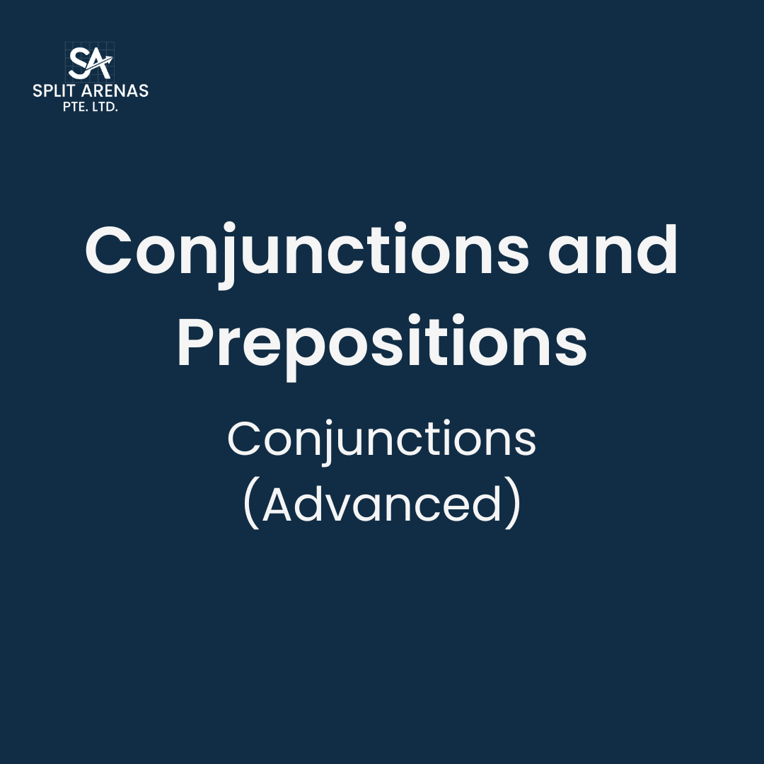 Conjunctions Worksheet Advanced Conjunctions and Prepositions Worksheet - Conjunctions (Advanced ...