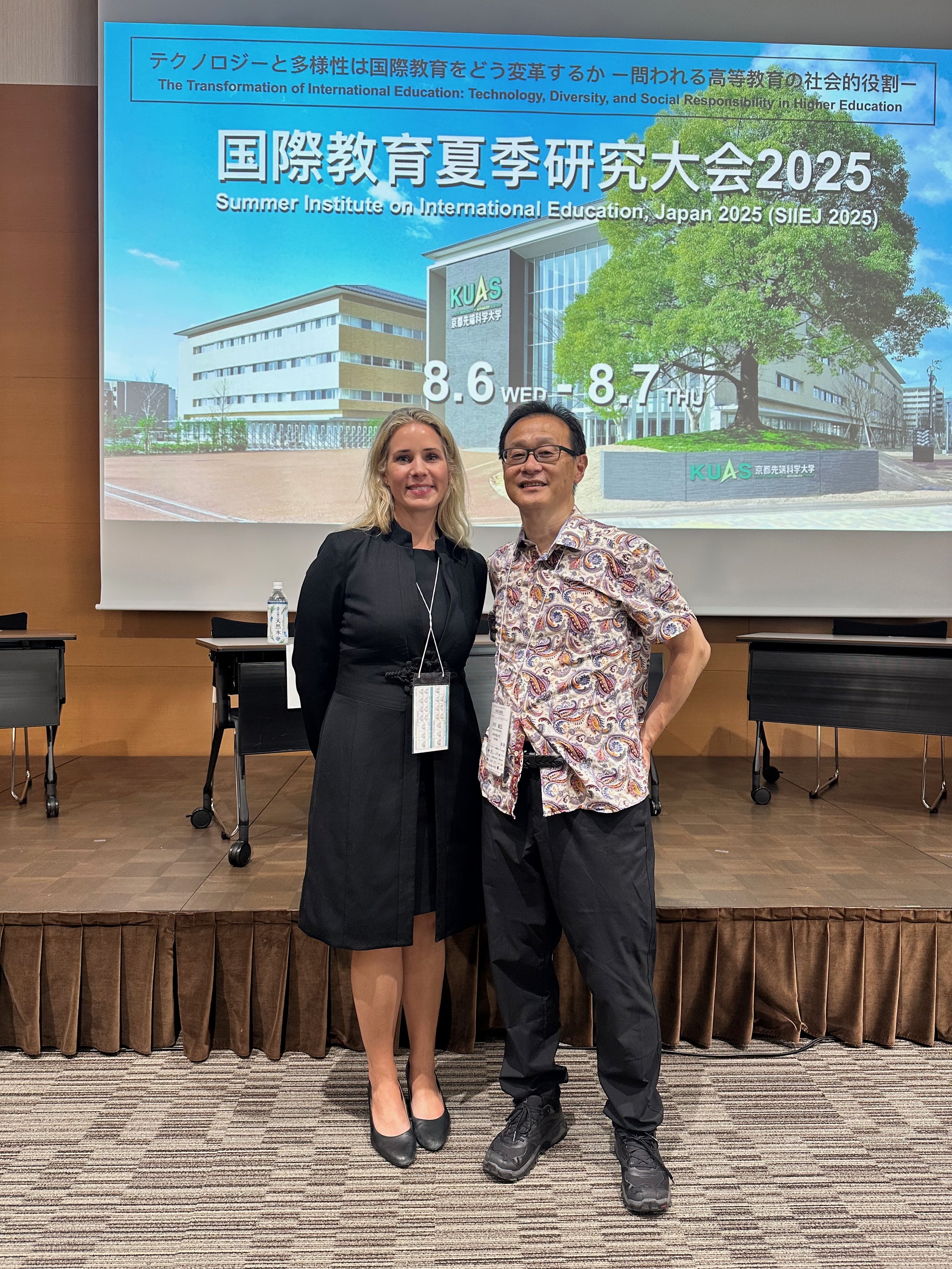 Shingo Ashizawa and Blair Thomson