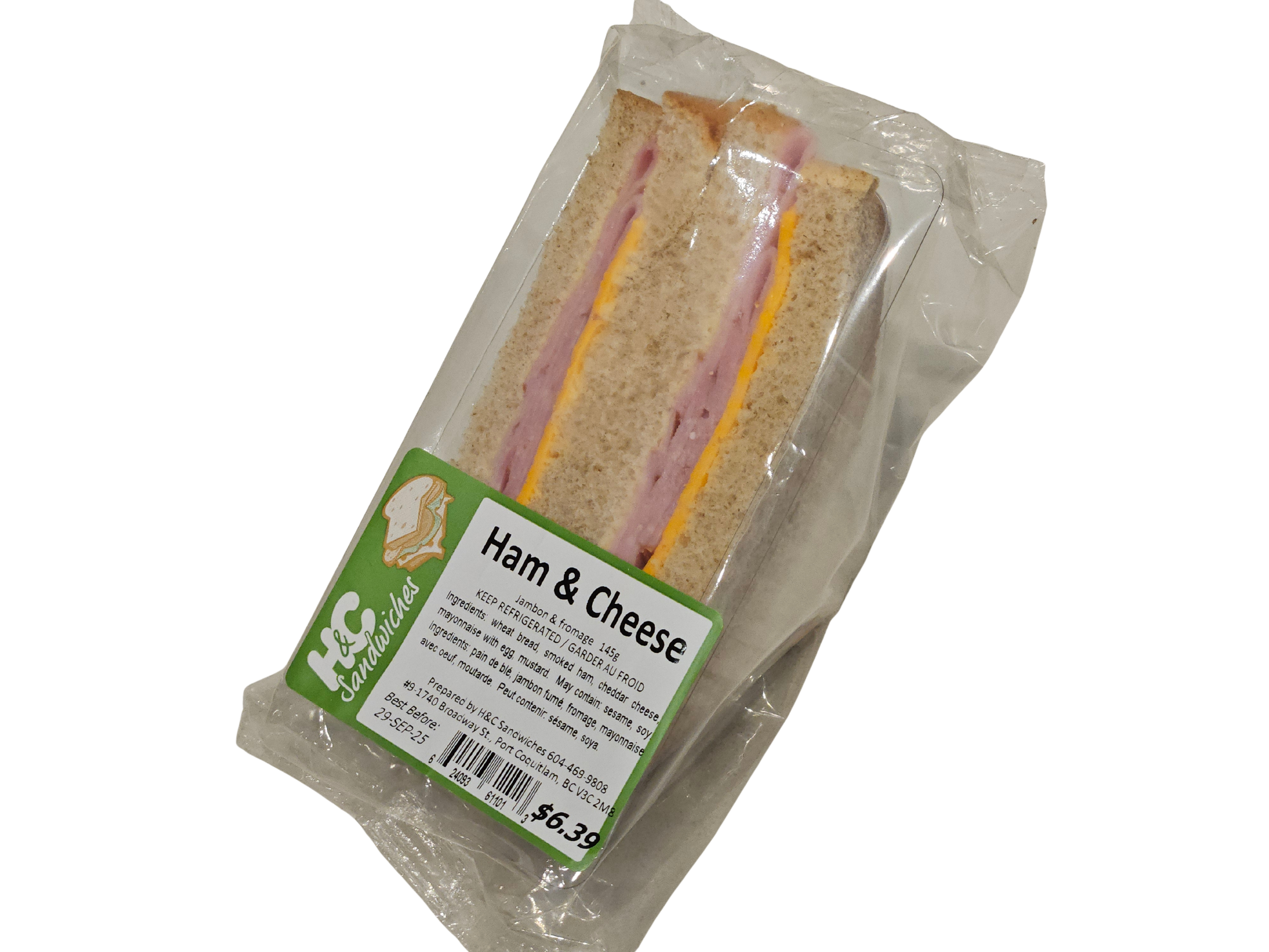 Ham & Cheese Sandwich