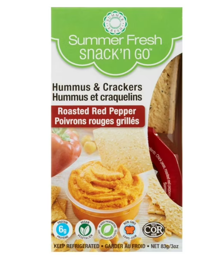 Hummus & Crackers (Vegetarian)