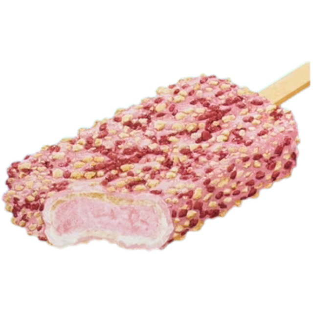 Chapman's Yukon Lynx Strawberry Shortcake Crunch Ice Cream Bar